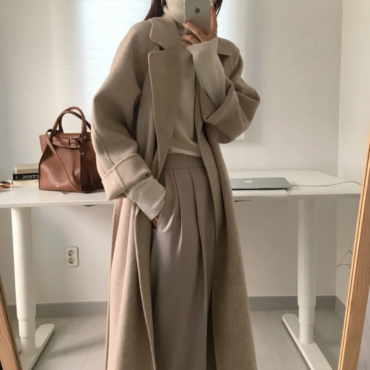 Classic Belt Retro Coat